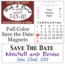 Save The Date Magnets 